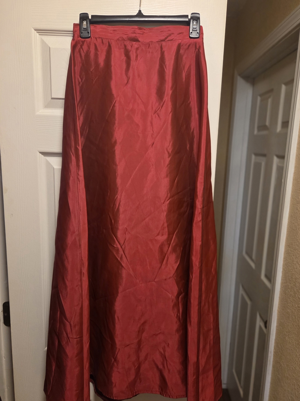 Roberta Bridal Red Maxi Skirt